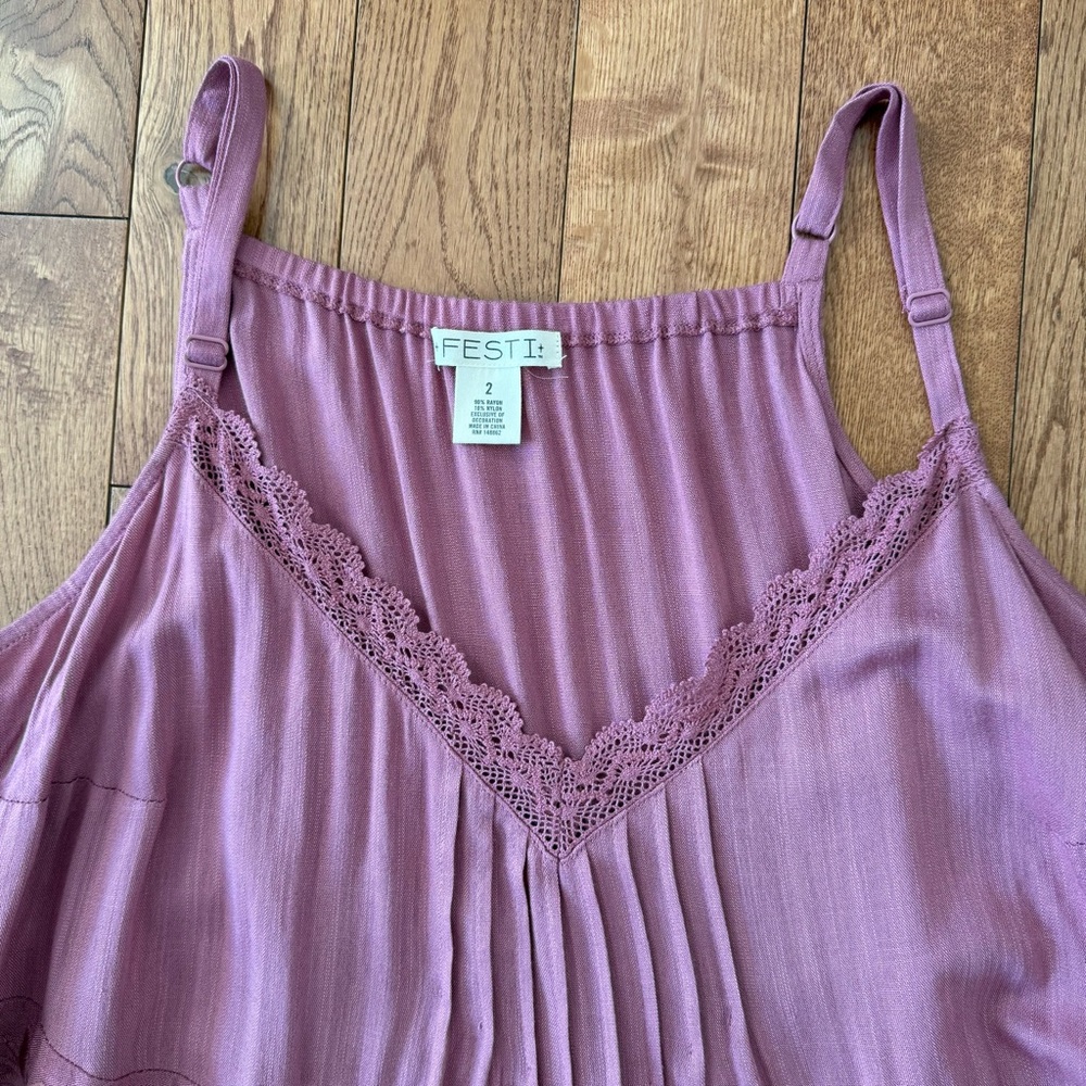 Torrid Festi NWT 2X mini dress mesa rose - Picture 3 of 12